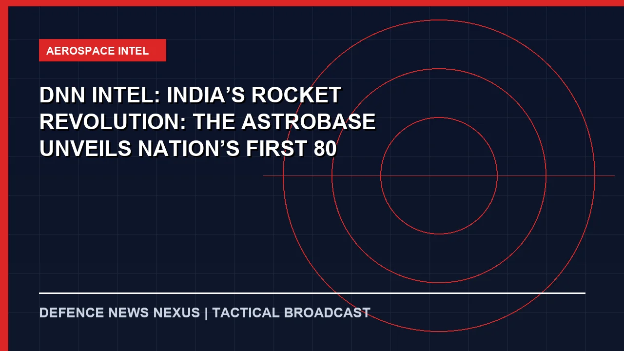 Featured image for DNN Intel: India’s Rocket Revolution: The Astrobase Unveils Nation’s First 80-Tonne FFSC Methane Engine Built Entirely via Industrial 3D Printing