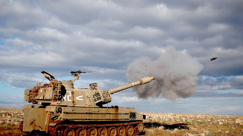 Egypt'S Artillery Modernisation Plans: A Cost Effective Solution In India'S Pinaka Mbrl? - Cannon fire - M109 self-propelled howitzer