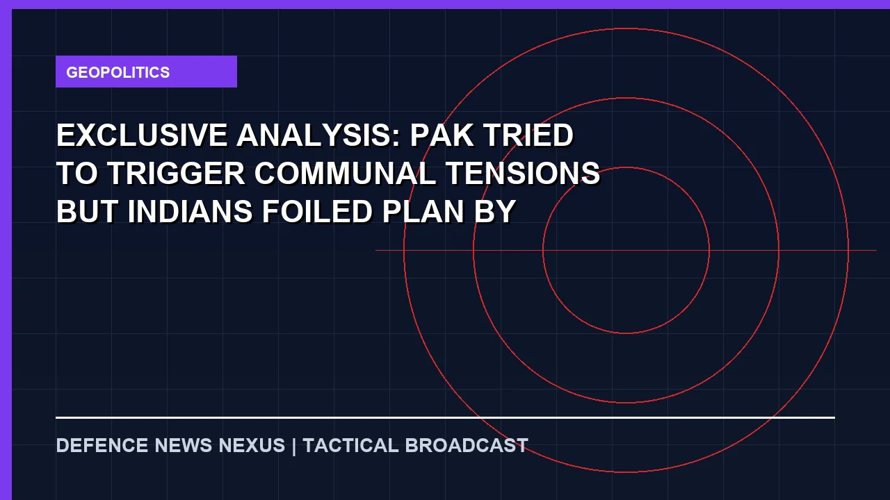 Featured image for Exclusive Analysis: Pak tried to trigger communal tensions but Indians foiled plan by seeing through their evil design: Gen Bakshi