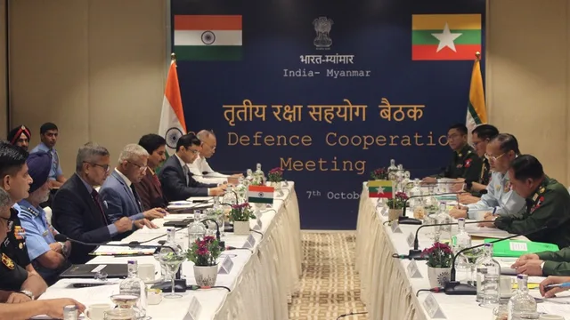 भारत और म्यांमार ने साझा रक्षा साझेदारी और मानवीय सहायता के माध्यम से सुरक्षा संबंधों को मजबूत किया
