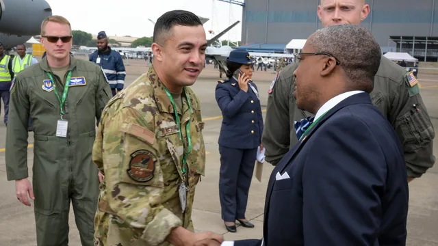 India and South Africa Strengthen Military Cooperation through Historic Talks - DVIDS - SMSgt Michael Battles