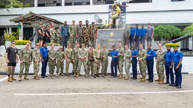 India and Sri Lanka Strengthen Defence Ties Amid Regional Security Concerns - DVIDS - PO 1 Brandon Parker