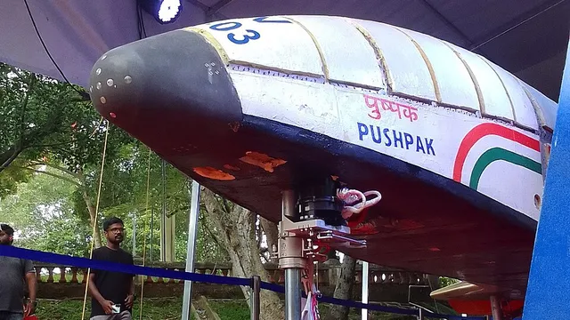 India Takes A Giant Leap In Space Surveillance With Ai Powered Mosaic Architecture - RLV-TD(Pushpak) on display at National Space Day 2024 in Trivandrum (2)