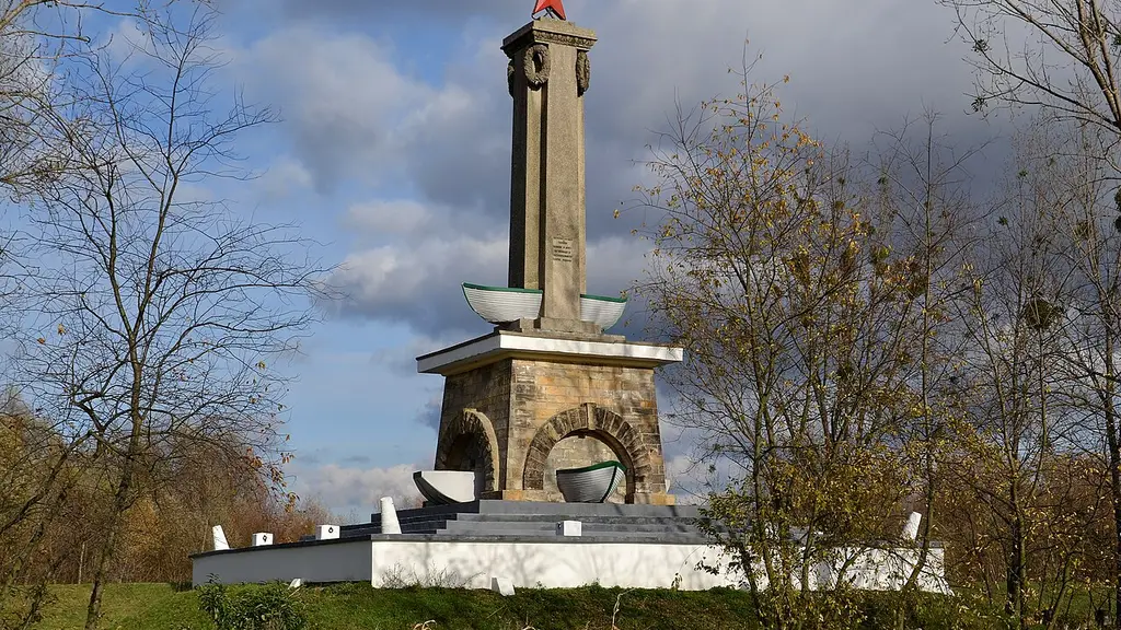 India's BRICS Outreach: A Step Towards Easing Tensions with Bangladesh? - Red Army monument in Mikolin (Nikoline) 01