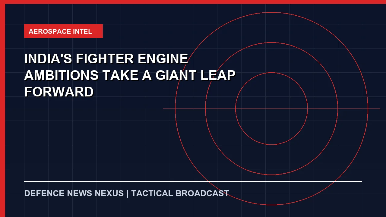 Featured image for India's Fighter Engine Ambitions Take a Giant Leap Forward