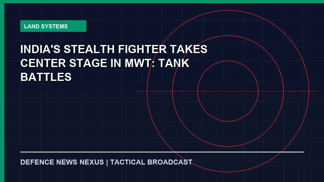 Featured image for India's Stealth Fighter Takes Center Stage in MWT: Tank Battles