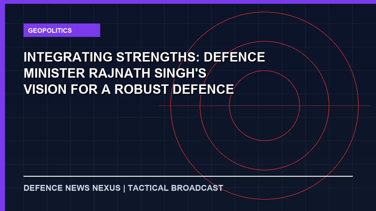 Featured image for Integrating Strengths: Defence Minister Rajnath Singh's Vision for a Robust Defence Ecosystem
