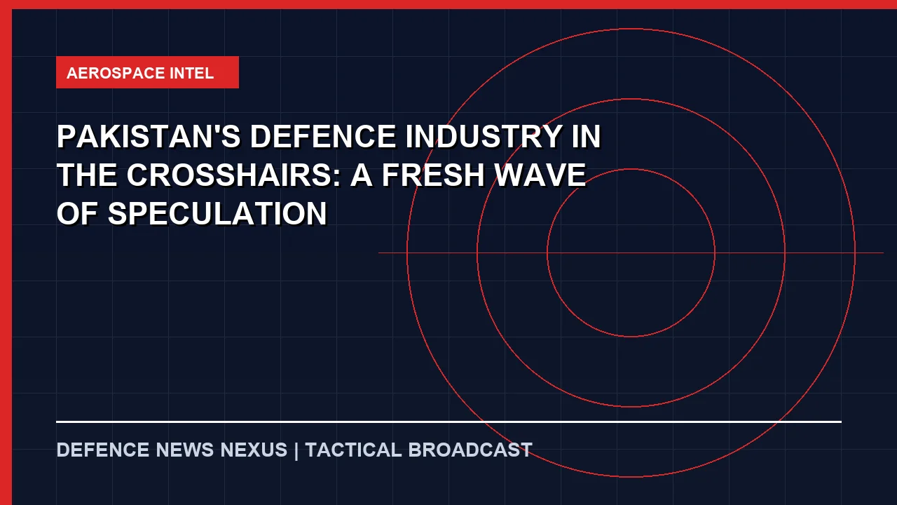 Featured image for Pakistan's Defence Industry in the Crosshairs: A Fresh Wave of Speculation