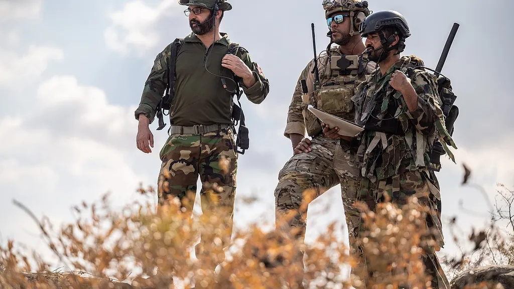 Pakistan's Military Tightens Grip on Occupied Kashmir, Forcing Protests to Go Underground - Pakistani & US Airforce Special Forces operatives during a joint military excercise