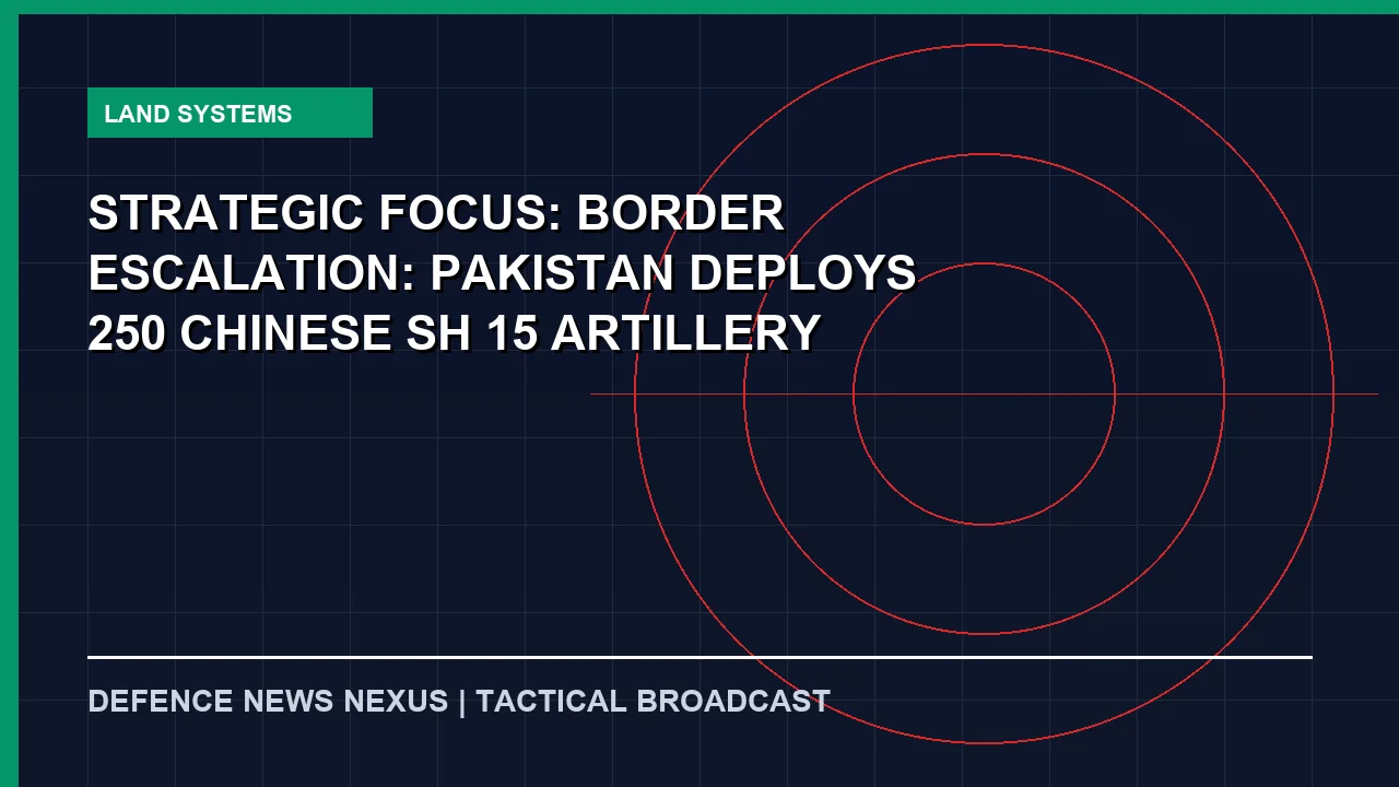 Featured image for Strategic Focus: Border Escalation: Pakistan Deploys 250 Chinese SH-15 Artillery Guns Along India Frontier