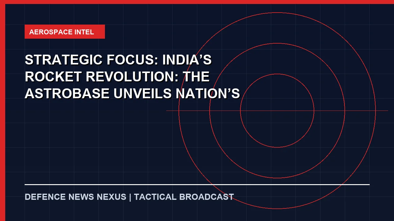 Featured image for Strategic Focus: India’s Rocket Revolution: The Astrobase Unveils Nation’s First 80-Tonne FFSC Methane Engine Built Entirely via Industrial 3D Printing