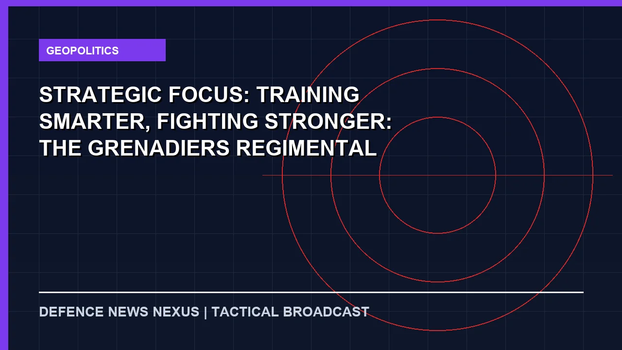 Featured image for Strategic Focus: Training Smarter, Fighting Stronger: The Grenadiers Regimental Centre Revolutionizes Combat Readiness with Advanced Simulators